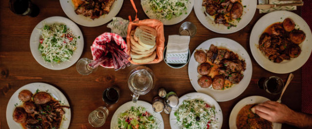 Girl sitting at the table in front of food not wanting to eat | Eating Disorders